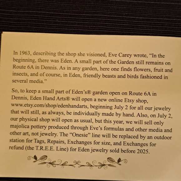 Eden Hand Art's Cape Cod Jewelry Shiner bracelet - Picture 8 of 8